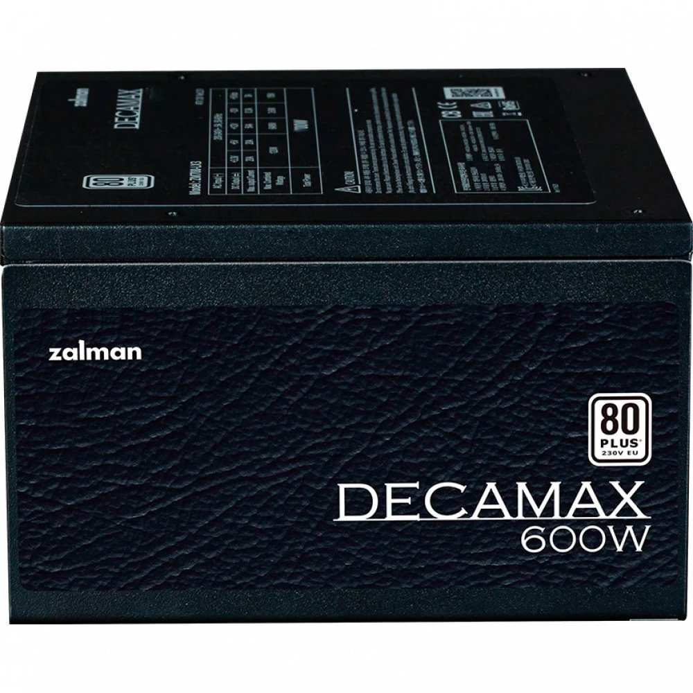 Блок питания Zalman Decamax (ZM600-LX3) 600 Вт, 80+