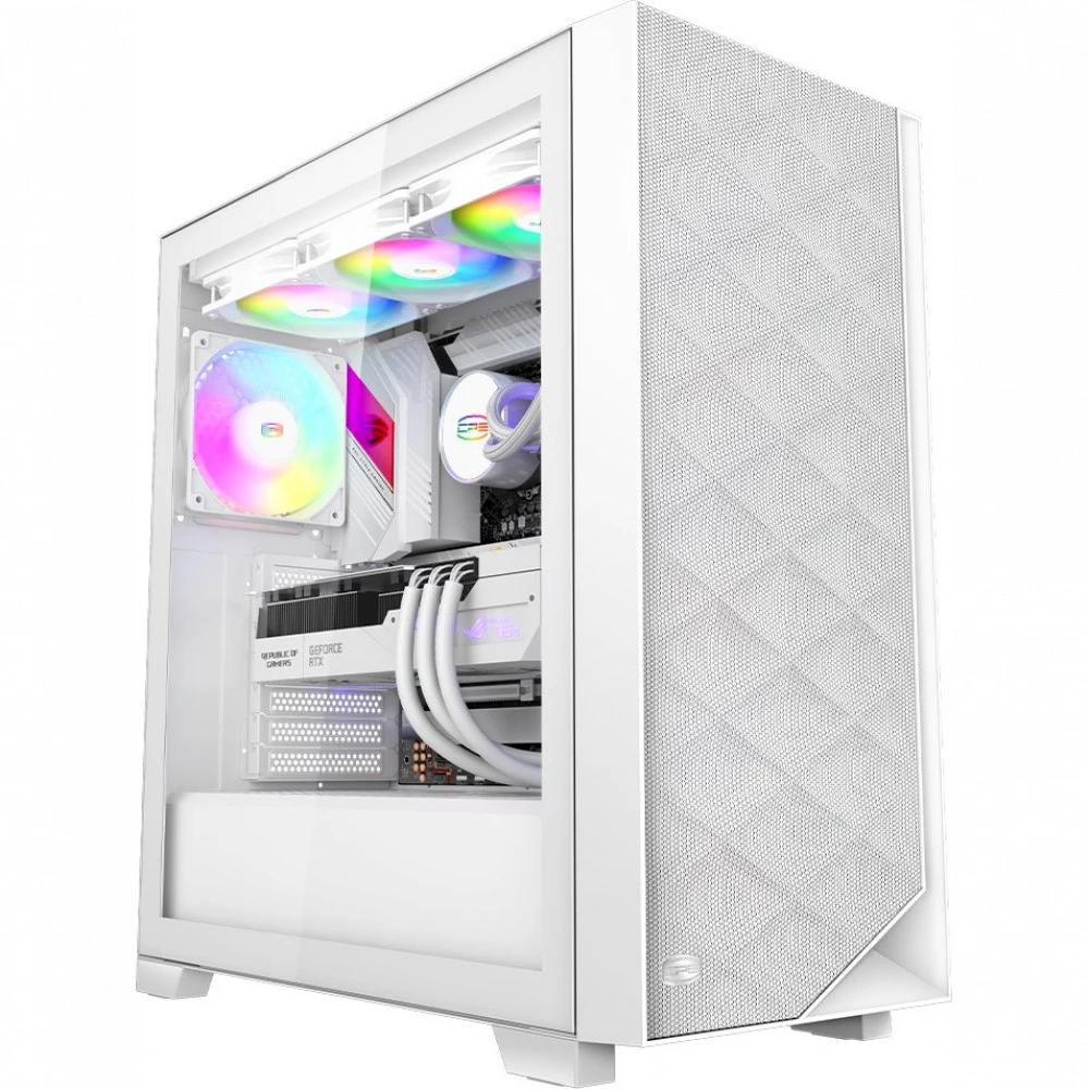 Корпус PCcooler C3D510 ARGB WHITE C3 D510 ARGB WH Mid-Tower