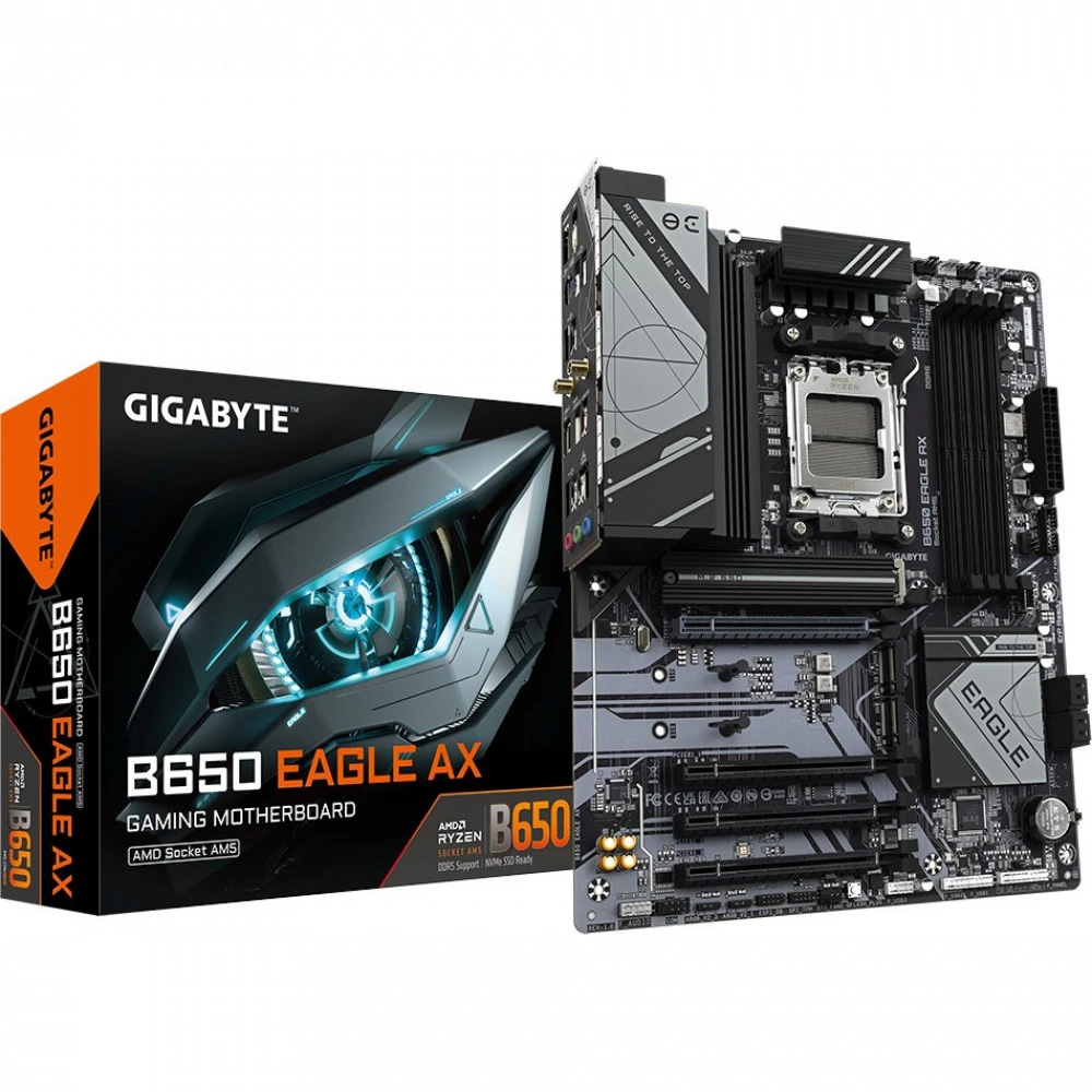 Материнская плата Gigabyte B650 EAGLE AX B650 EAGLE AX (REV 1.0) ATX, AMD AM5