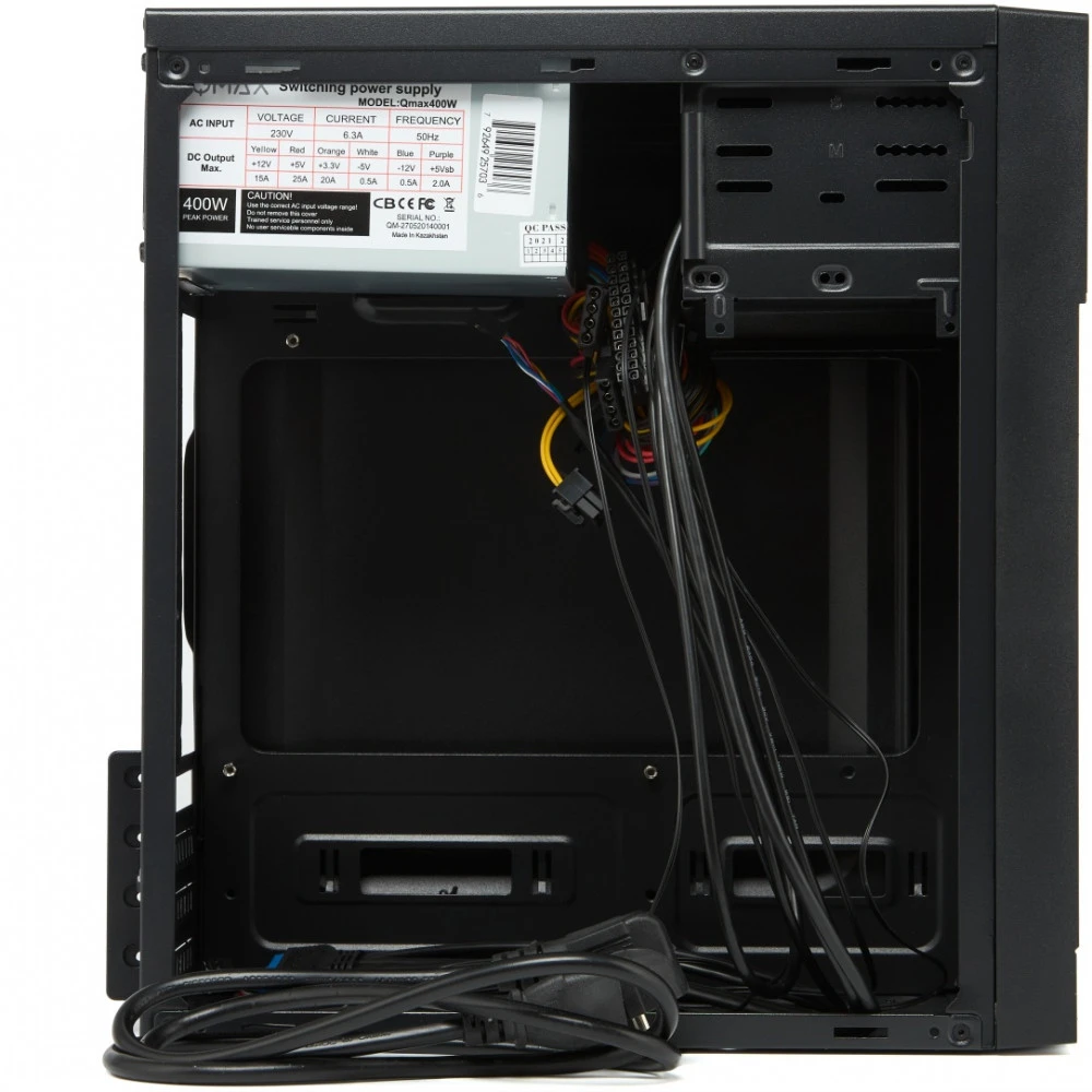 Корпус Qmax M170B BLACK Mid-Tower