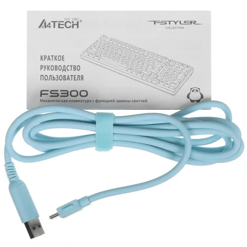Клавиатура A4Tech Fstyler FS300 FS300 PANDA SNORKLENING Проводная, USB