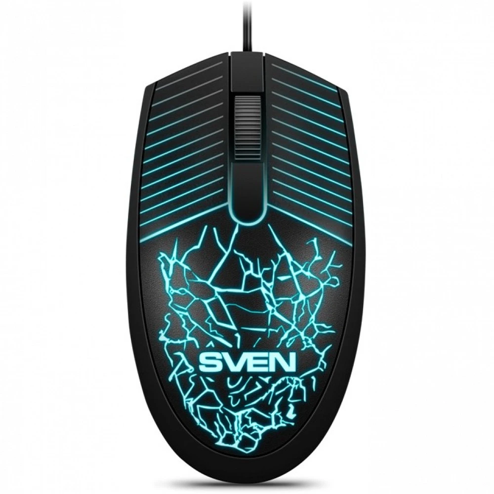 Мышь Sven RX-70 RX-70/BLACK Игровые, Проводная