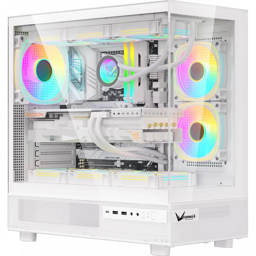 Корпус Formula Crystal Z8 Cosmic White CRYSTAL Z8 COS W Mid-Tower