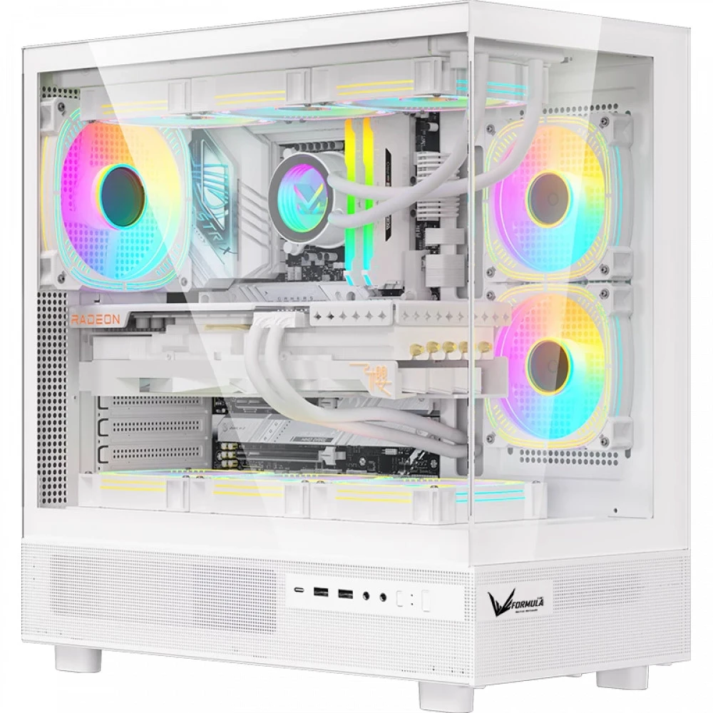 Корпус Formula Crystal Z8 Floe White CRYSTAL Z8 FLOE W Mid-Tower