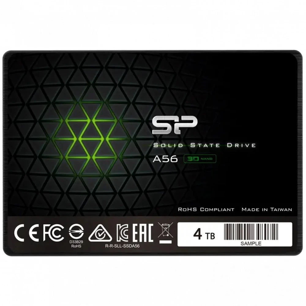 Жесткий диск Silicon Power Ace A56 SP004TBSS3A56A25 SSD (твердотельные), 4 ТБ, 2.5 дюйма, SATA