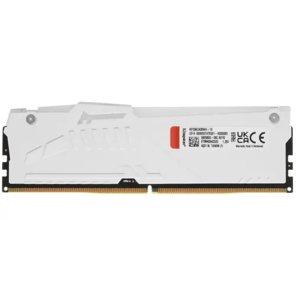 ОЗУ Kingston FURY Beast White RGB KF556C40BWA-16 DIMM, DDR5, 16 Гб, 5600 МГц