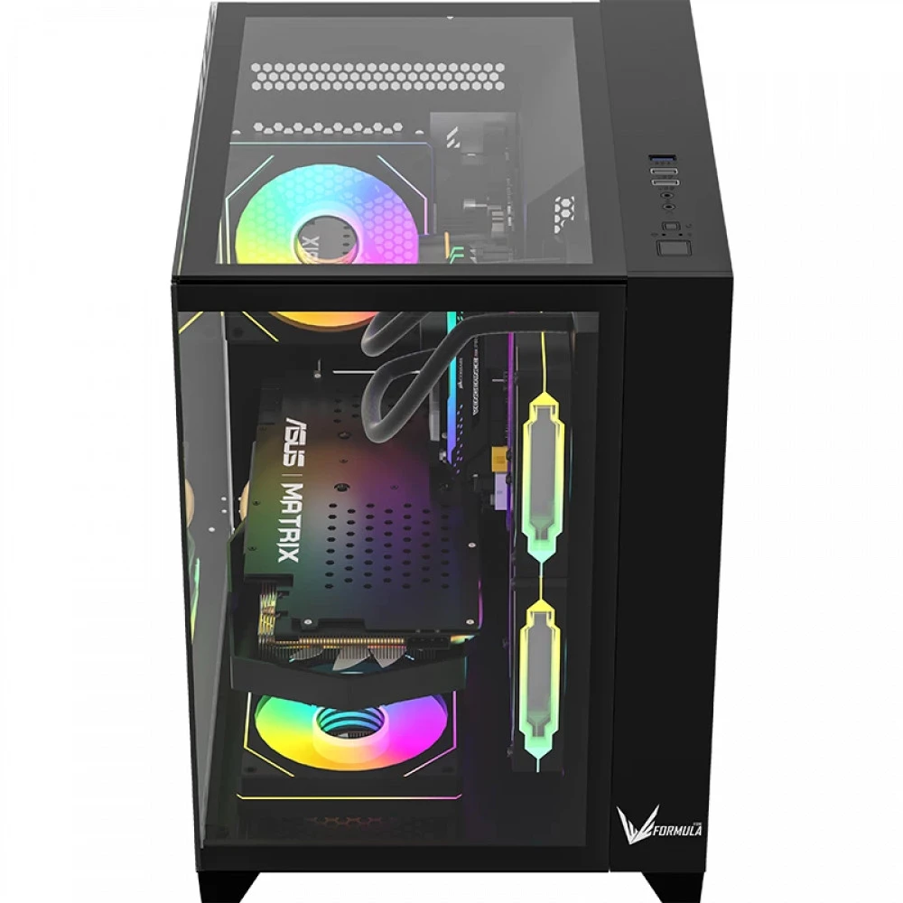 Корпус Formula Crystal Z9M CRYSTAL Z9M B Mini-Tower