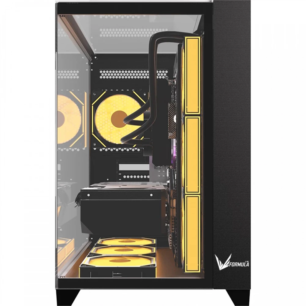 Корпус Formula Crystal Z9 Floe Black CRYSTAL Z9 FLOE B Mid-Tower