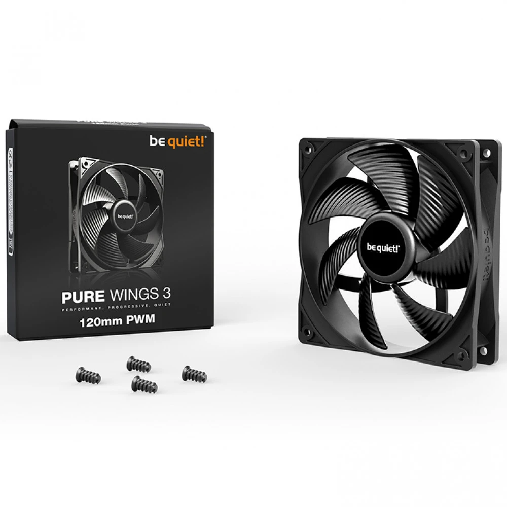 Система охлаждения be quiet! Pure Wings 3 120mm PWM BL105 Для системного блока