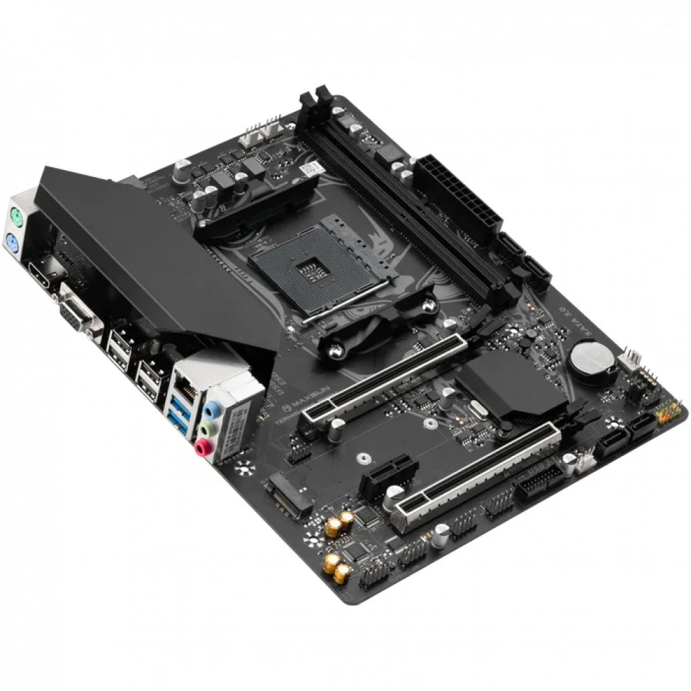 Материнская плата Maxsun  Terminator B550M MS-Terminator B550M Micro-ATX, AMD AM4