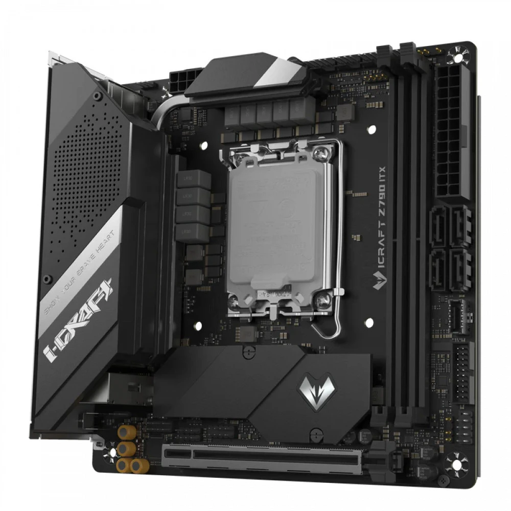 Материнская плата Maxsun iCraftZ790ITX WI-FI MS-iCraft Z790ITX WIFI Mini-ITX, LGA 1700