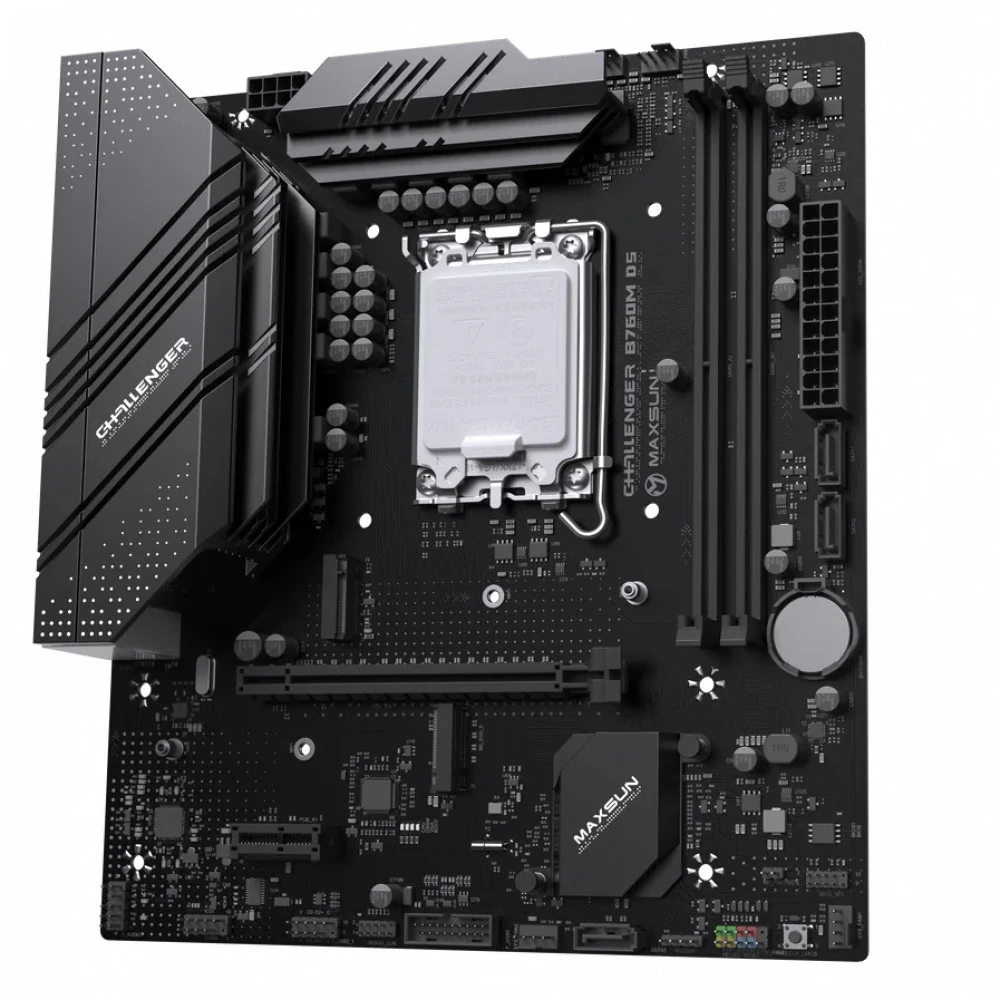 Материнская плата Maxsun  Challenger B760M D5 MS-Challenger B760M D5 Micro-ATX, LGA 1700