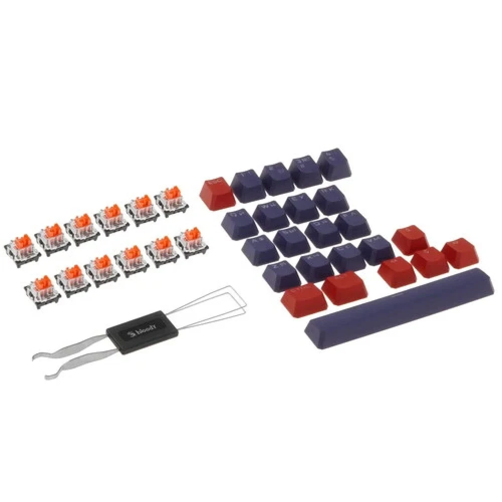 Клавиатура A4Tech Bloody S98 Sports Navy BLMS Plus S98 SPORTS NAVY BLMS RED PLUS Проводная, USB