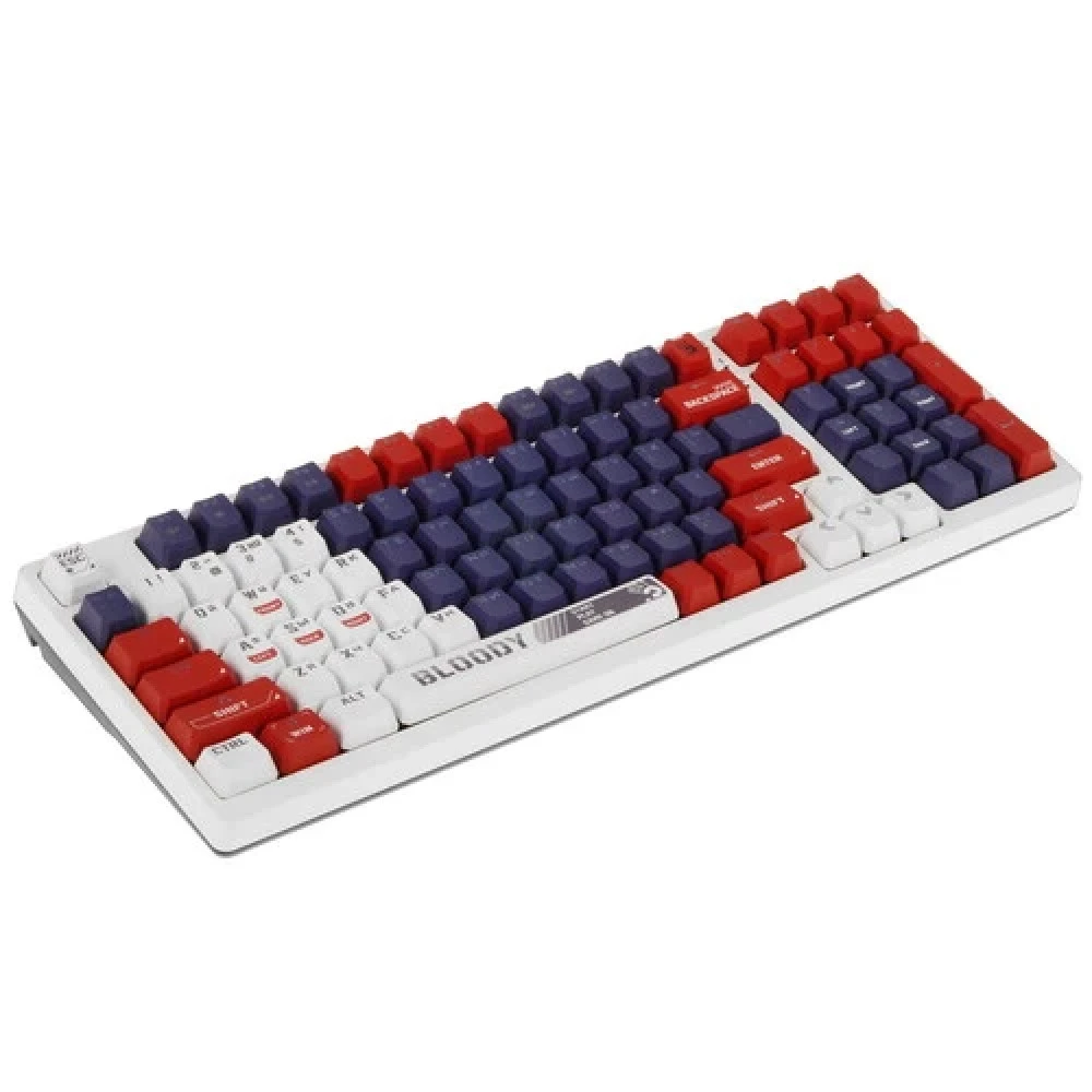 Клавиатура A4Tech Bloody S98 Sports Navy BLMS Plus S98 SPORTS NAVY BLMS RED PLUS Проводная, USB