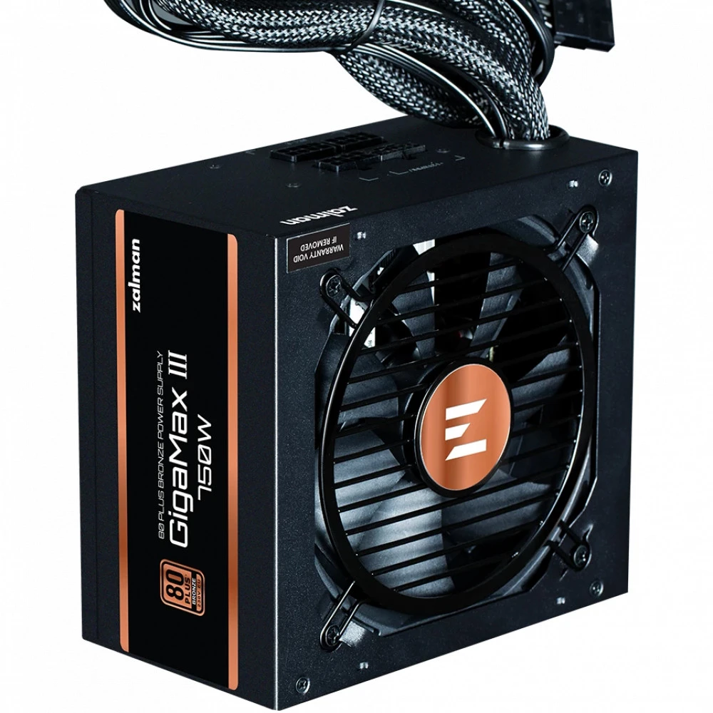 Блок питания Zalman GigaMax III 750W ZM750-GV3 750 Вт, 80+ Bronze