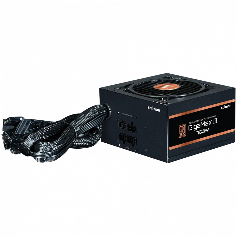 Блок питания Zalman GigaMax III 750W ZM750-GV3 750 Вт, 80+ Bronze