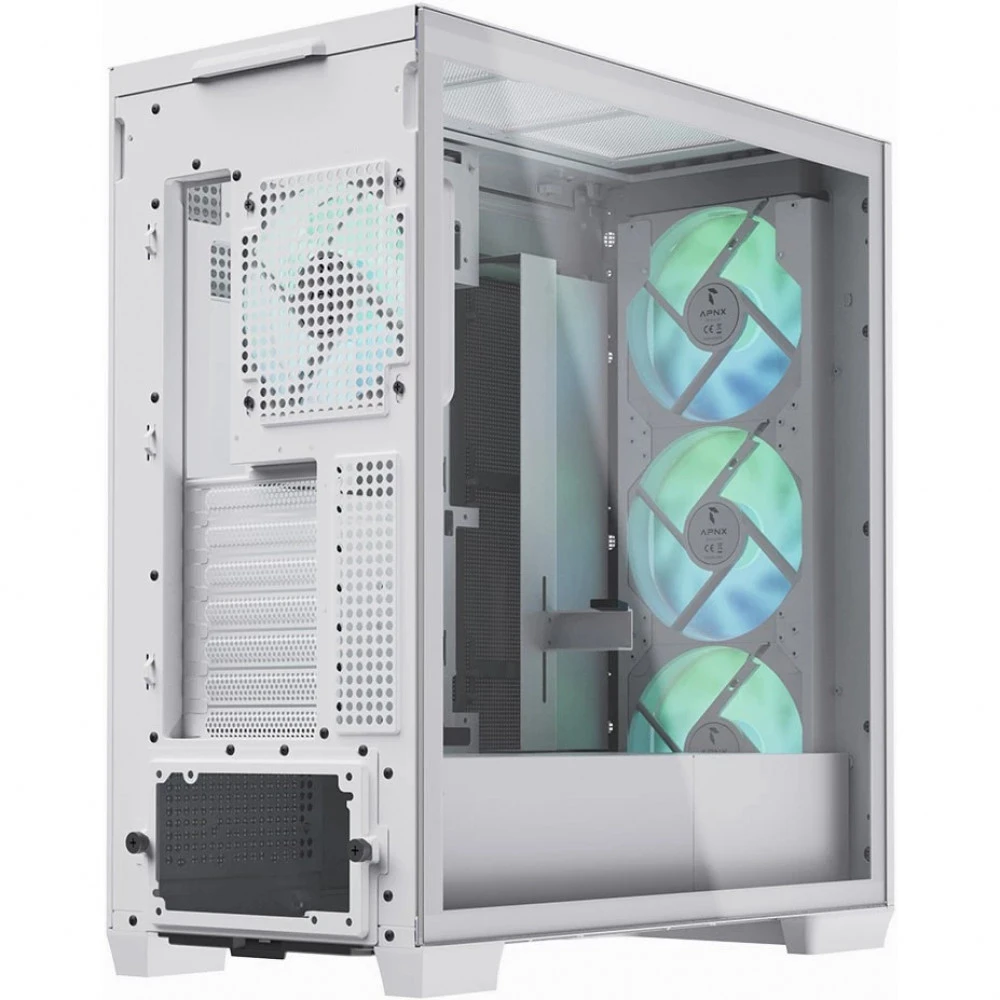 Корпус Aerocool APNX C1 White 4711099474318 Mid-Tower