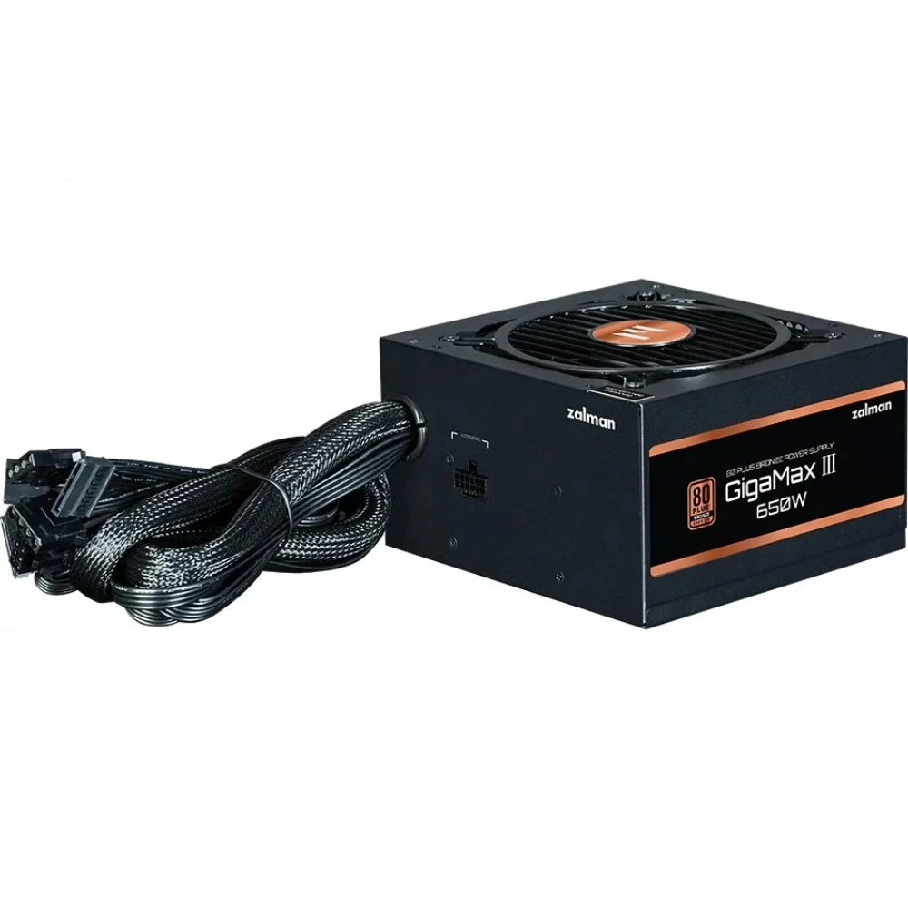Блок питания Zalman ZM650-GV3 650 Вт, 80+ Bronze
