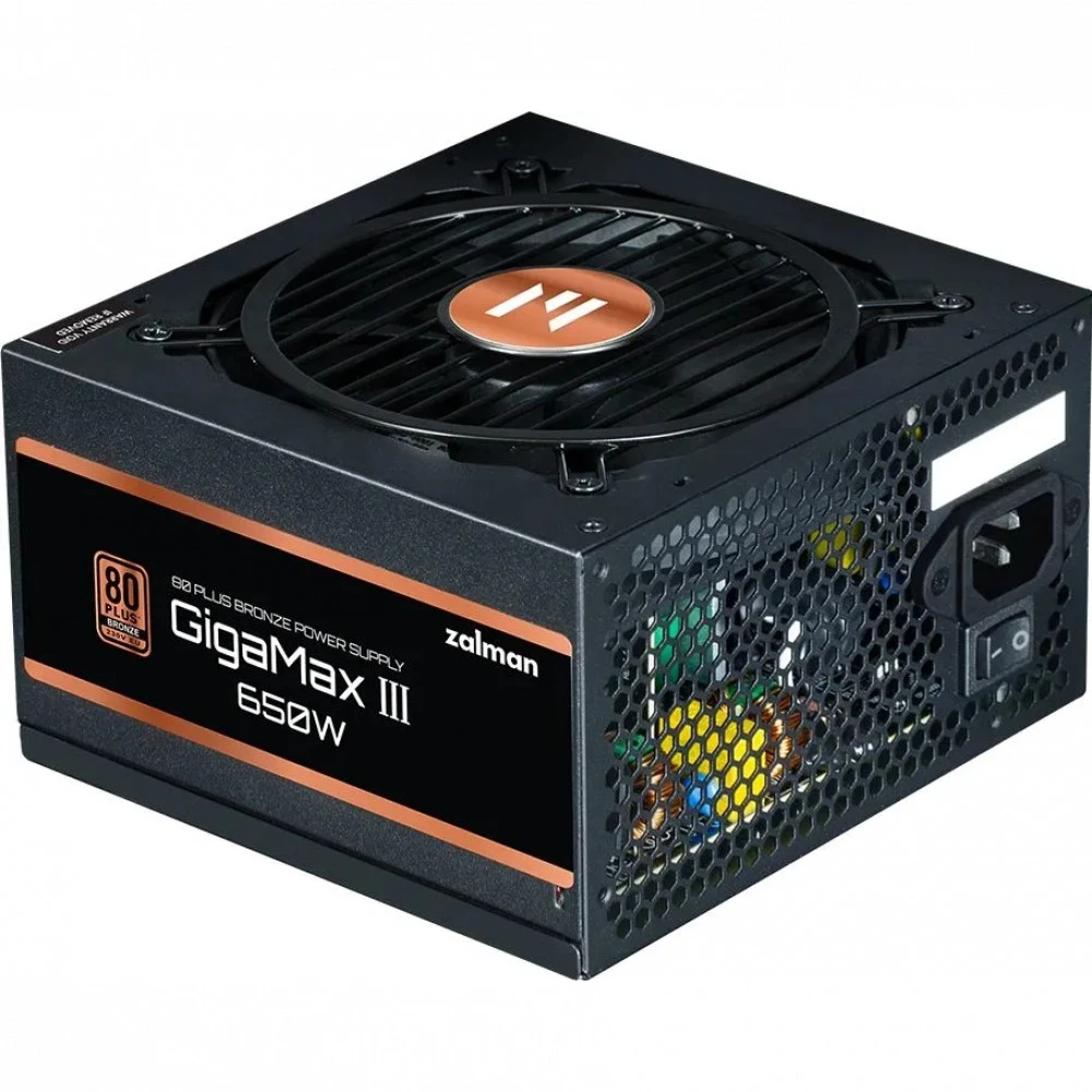 Блок питания Zalman ZM650-GV3 650 Вт, 80+ Bronze