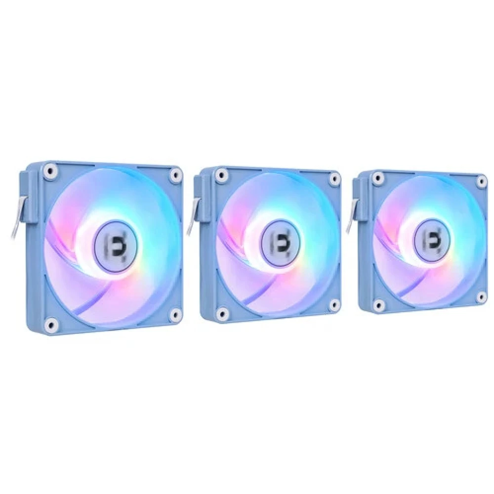 Система охлаждения Thermaltake CT120 EX Reverse ARGB Sync Hydrangea Blue CL-F198-PL12BU-A Для системного блока