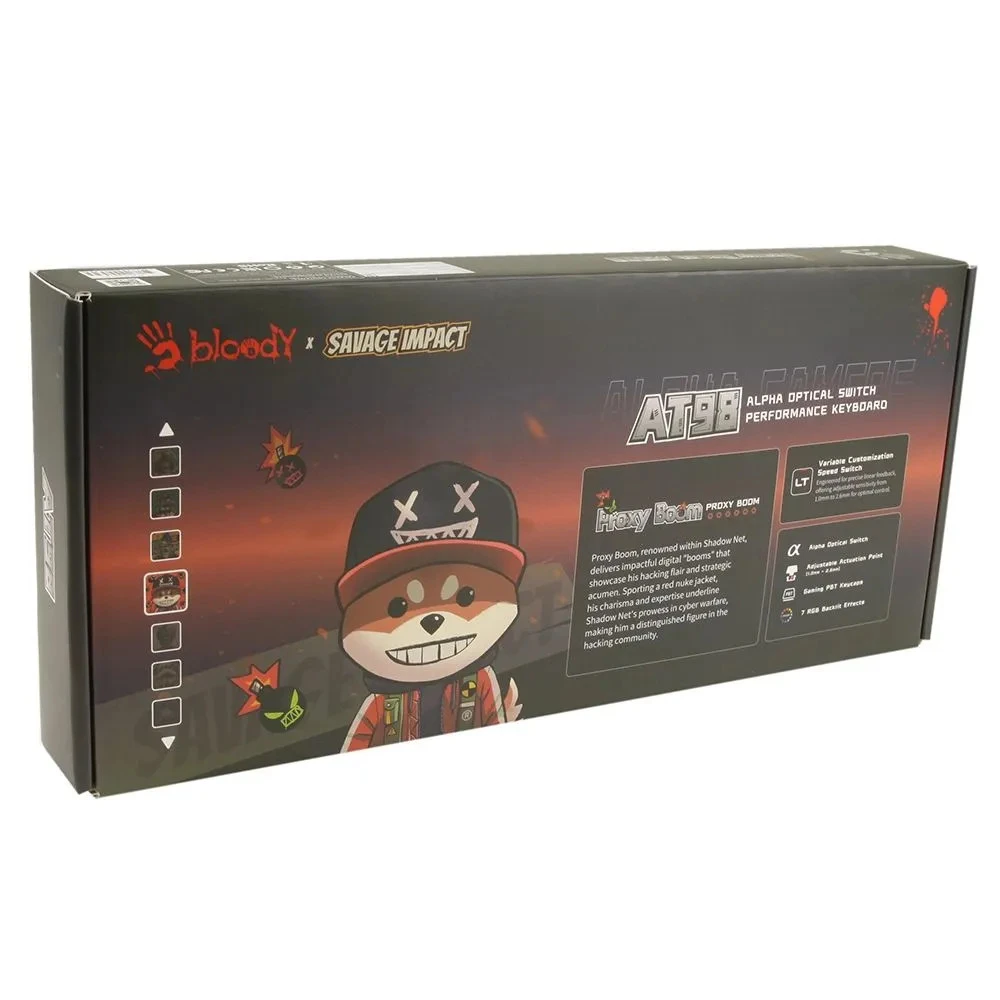 Клавиатура A4Tech Bloody AT98 Proxy Boom Проводная, USB