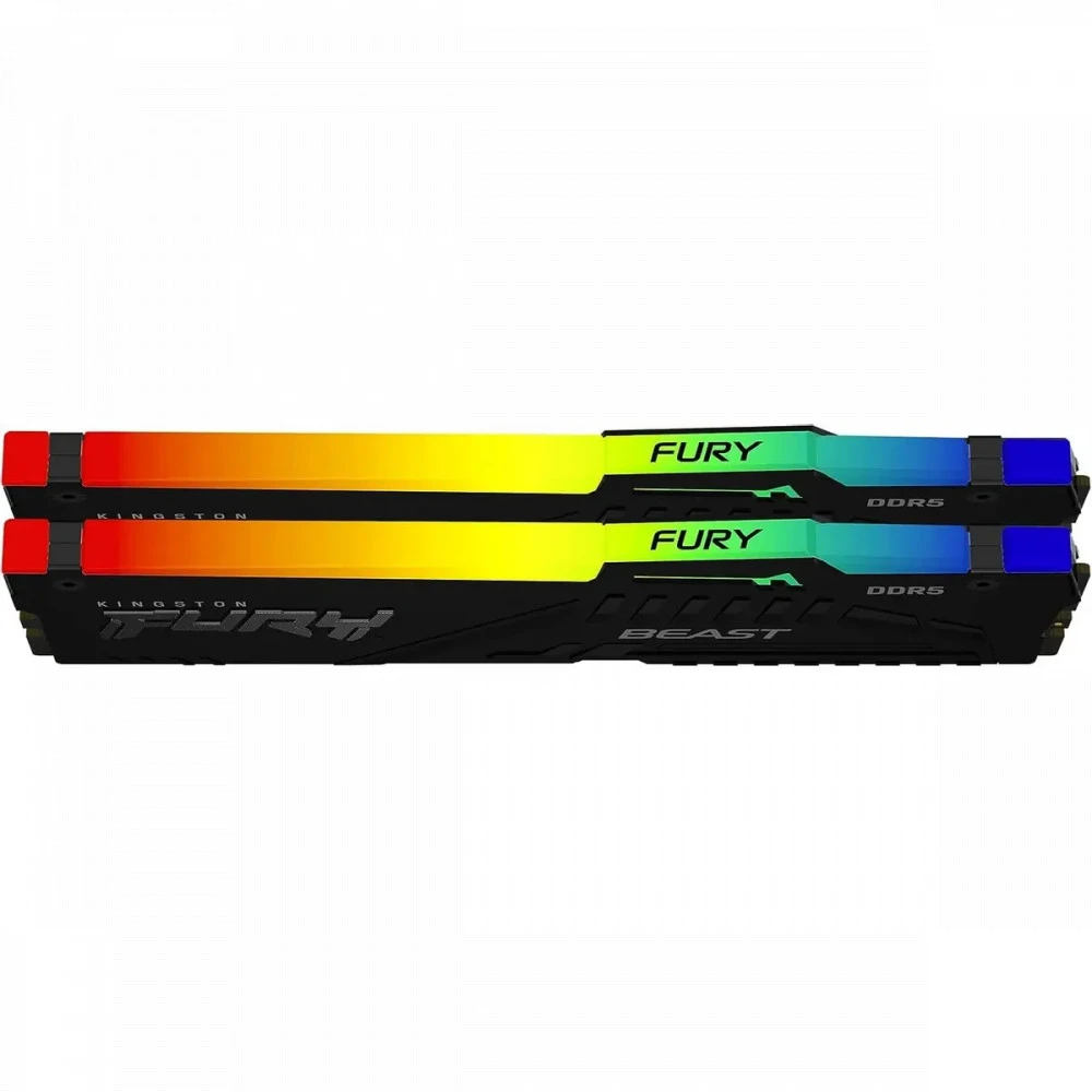 ОЗУ Kingston Fury Beast KF560C30BBEAK2-32 DIMM, DDR5, 32 Гб (2 х 16 Гб), 6000 МГц