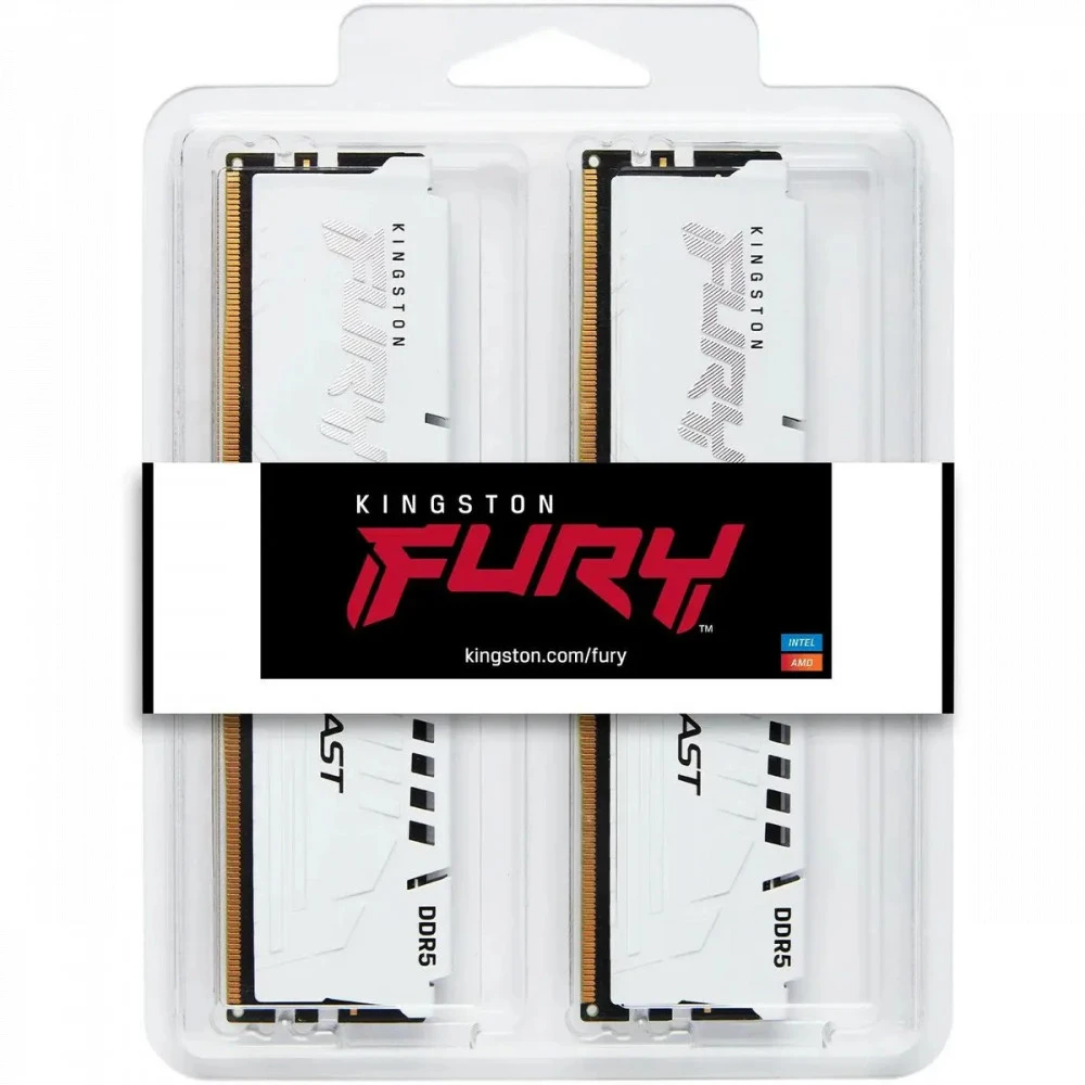 ОЗУ Kingston Fury Beast KF560C30BWEK2-32 DIMM, DDR5, 32 Гб (2 х 16 Гб), 6000 МГц