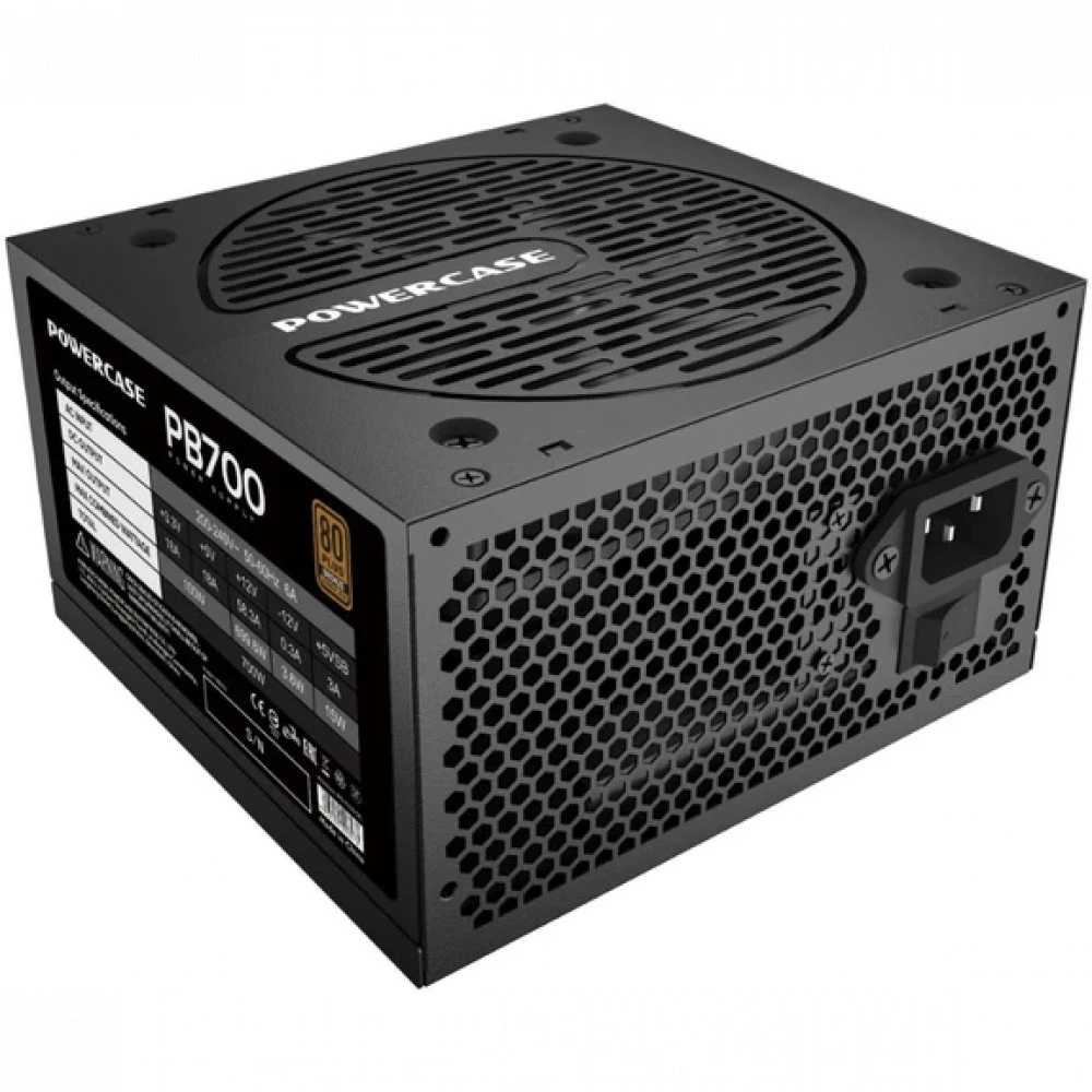 Блок питания Powercase  PS-700B-DC 700 Вт, 80+ Bronze