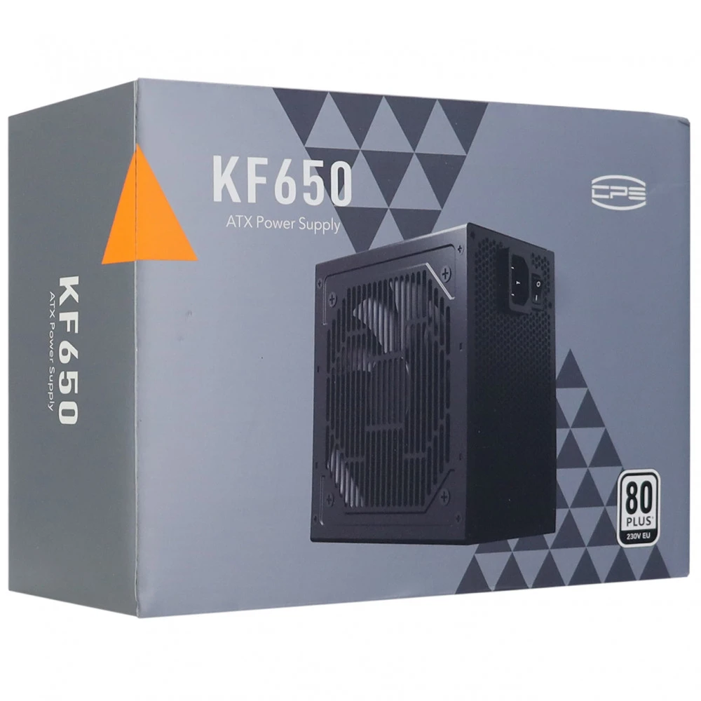 Блок питания PCcooler KF650 P3-F650-W1H 650 Вт, 80+