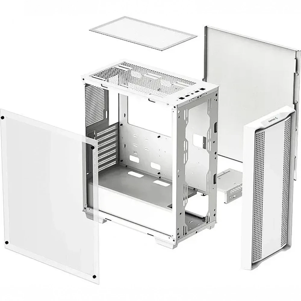 Корпус Deepcool CC560-WH-100034 WHITE NO FAN Edition R-CC560-WHNAA0-G-2 Mid-Tower