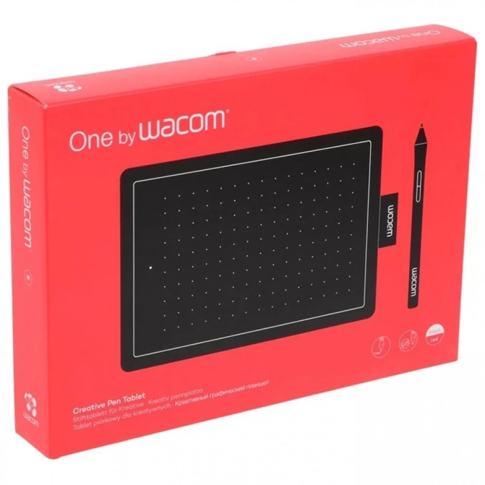 Графический планшет Wacom One by Wacom CTL-472-S 2540, 1024, 152 x 95 мм