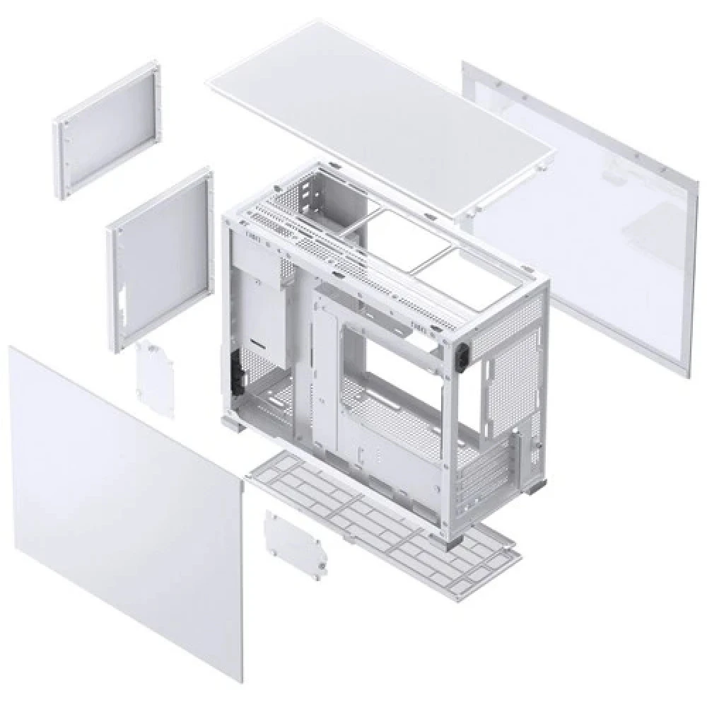 Корпус Jonsbo D31 MESH White Mini-Tower