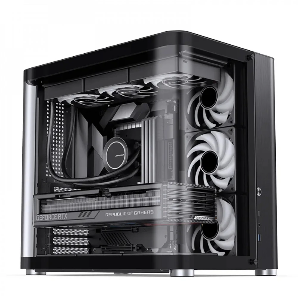 Корпус Jonsbo TK-2 Black Mid-Tower
