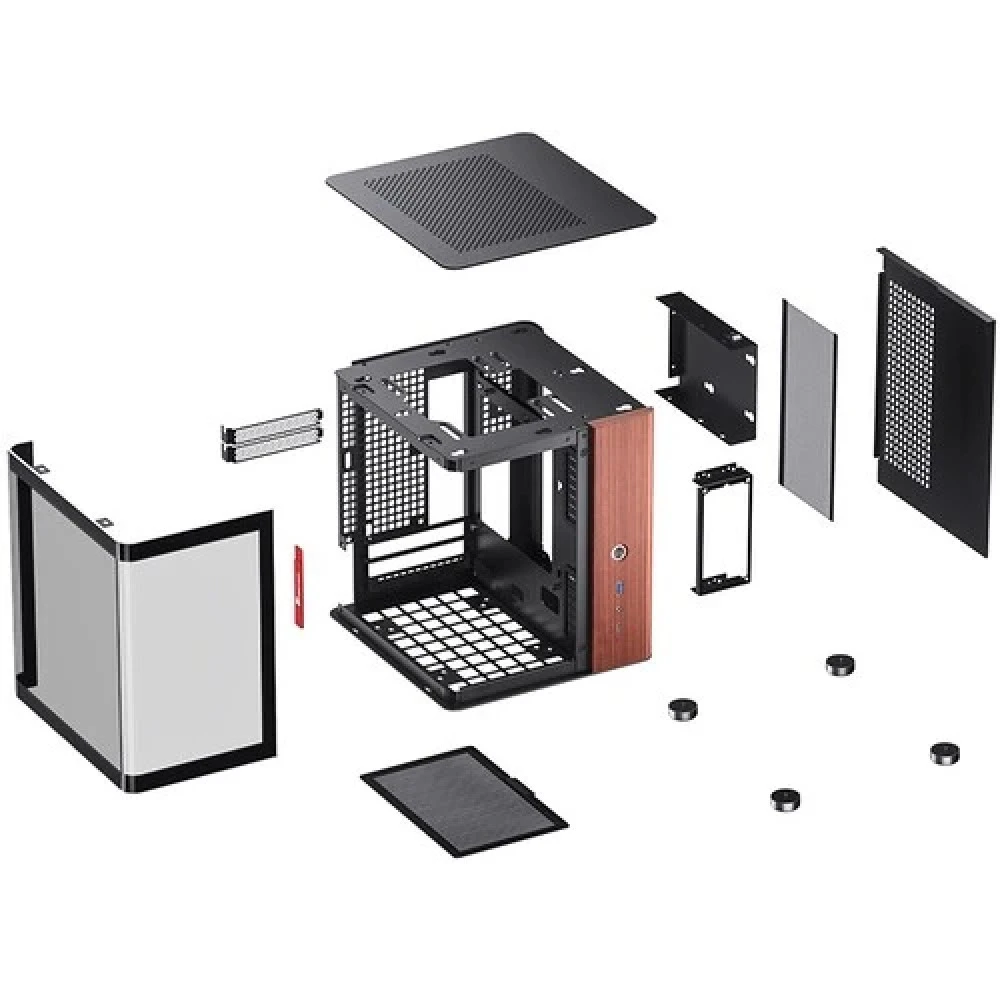 Корпус Jonsbo TK-0 Black Mini-Tower