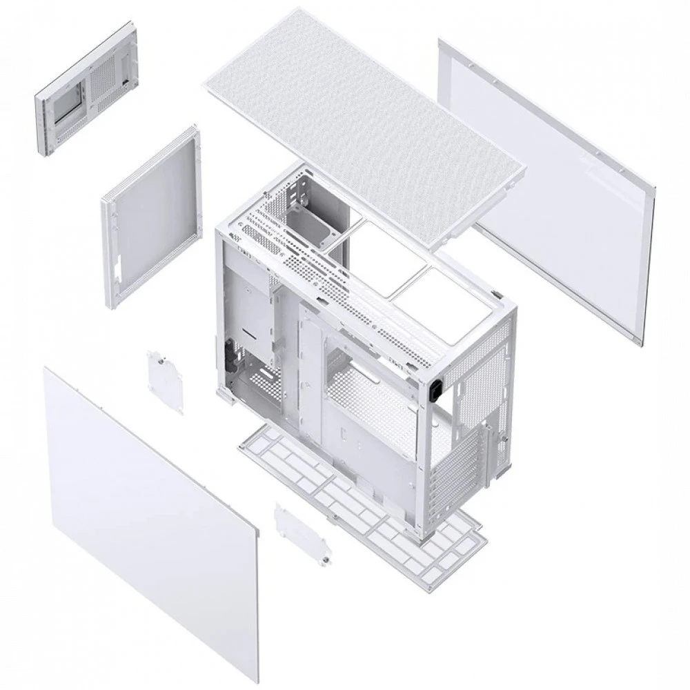 Корпус Jonsbo D41 STD SC White Mid-Tower