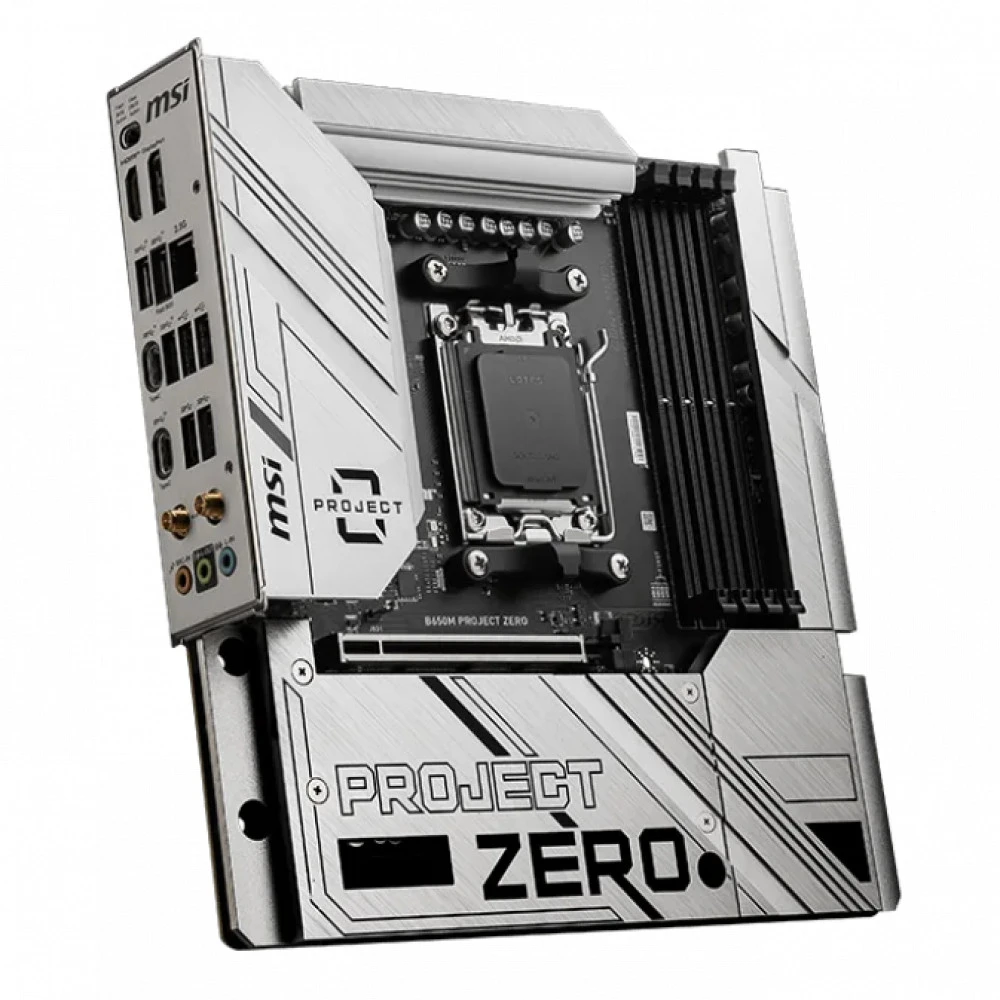 Материнская плата MSI B650M PROJECT ZERO Micro-ATX, AMD AM5