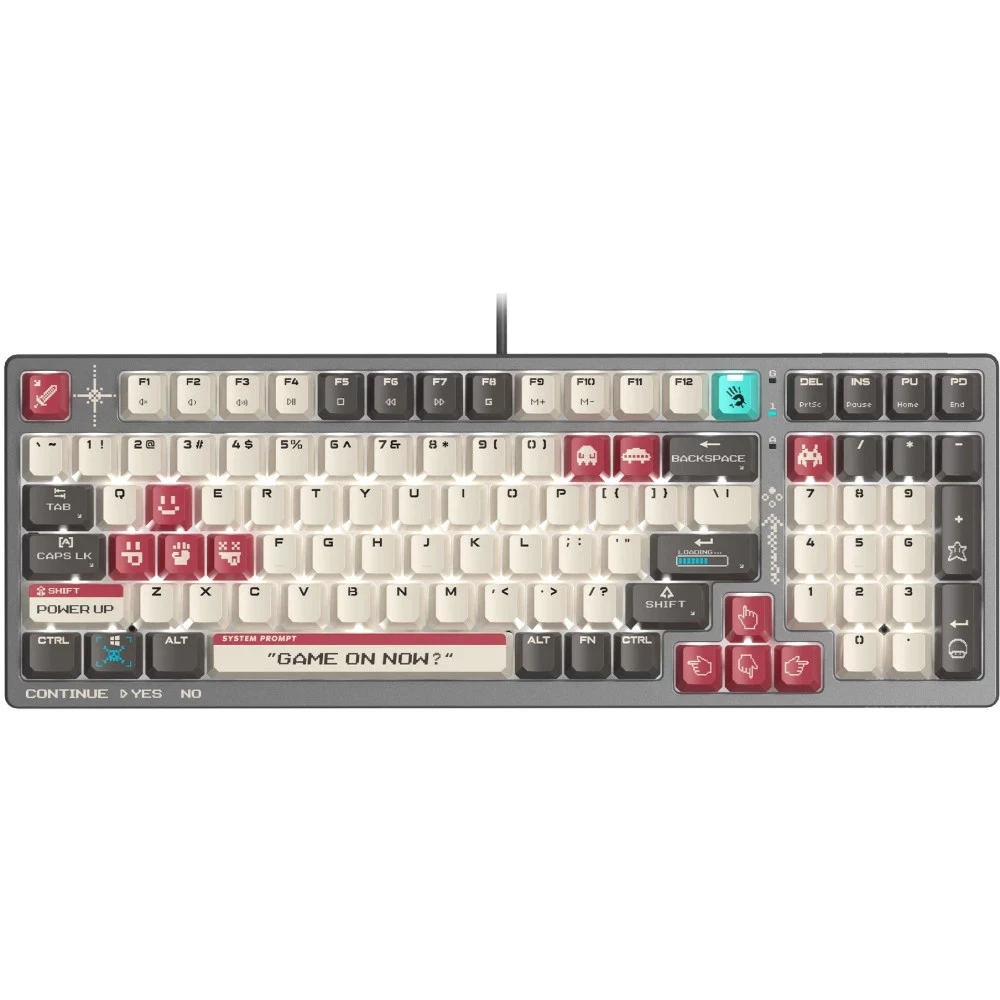 Клавиатура A4Tech Bloody S98 Pixels Red Проводная, USB