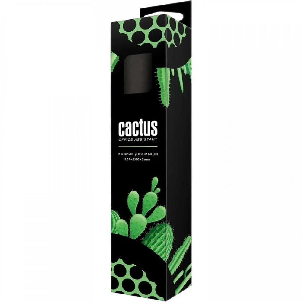 Коврик для мышки Cactus Black Mesh 250x200x3мм CS-MPC-D02S