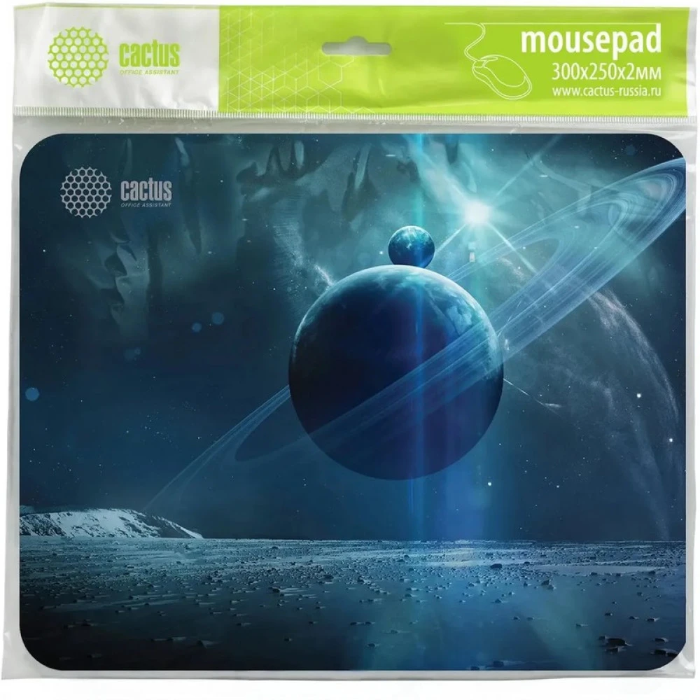Коврик для мышки Cactus Saturn 300x250x2мм CS-MPC-P03M
