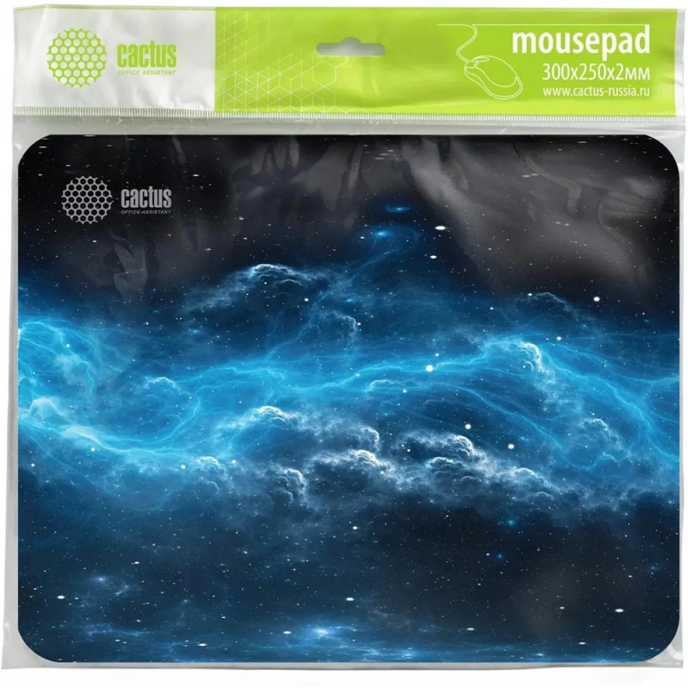 Коврик для мышки Cactus Space Clouds 300x250x2мм CS-MPC-P05M