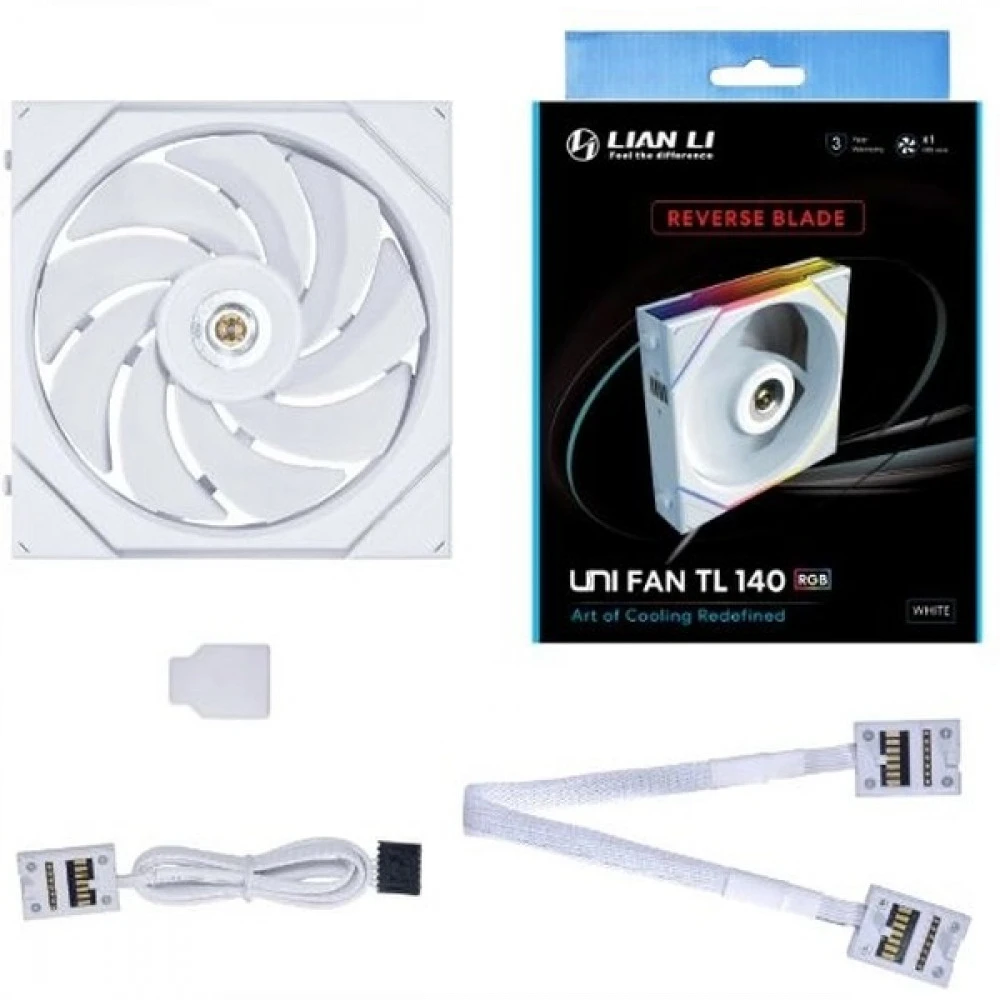 Система охлаждения Lian Li Uni Fan TL 140 Reverse ARGB G99.14RTL1W.00 Для системного блока