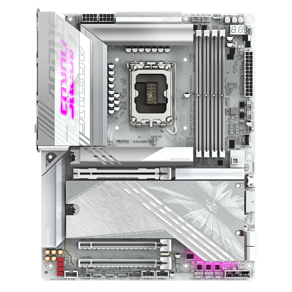 Материнская плата Gigabyte Z890 A ELITE X ICE Z890 A ELITE X ICE 1.1 ATX, LGA 1851