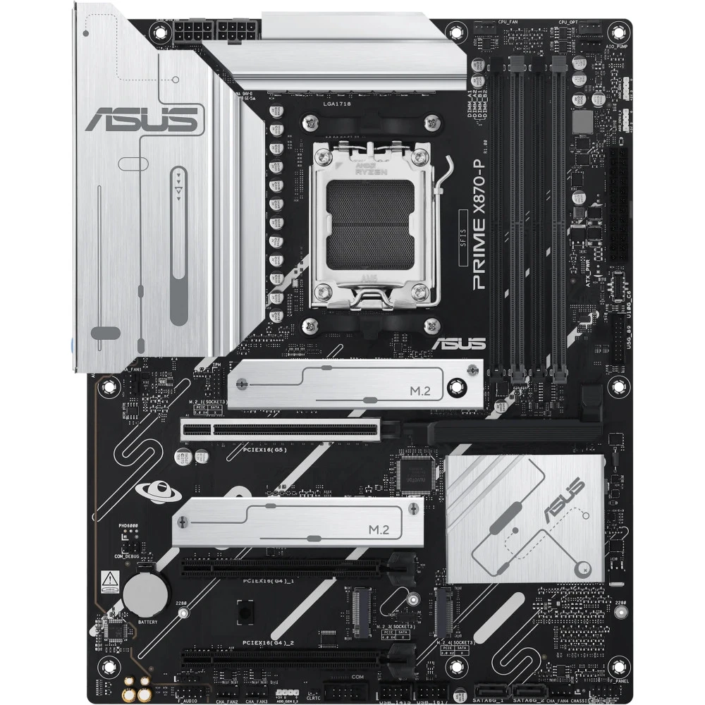 Материнская плата Asus ASUS PRIME X870-P 90MB1IT0-M0EAY0 ATX, AMD AM5