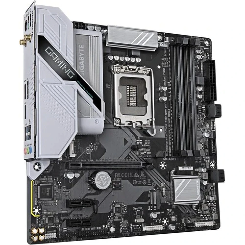 Материнская плата Gigabyte B760M GAMING PLUS WIFI DDR4 Micro-ATX, LGA 1700