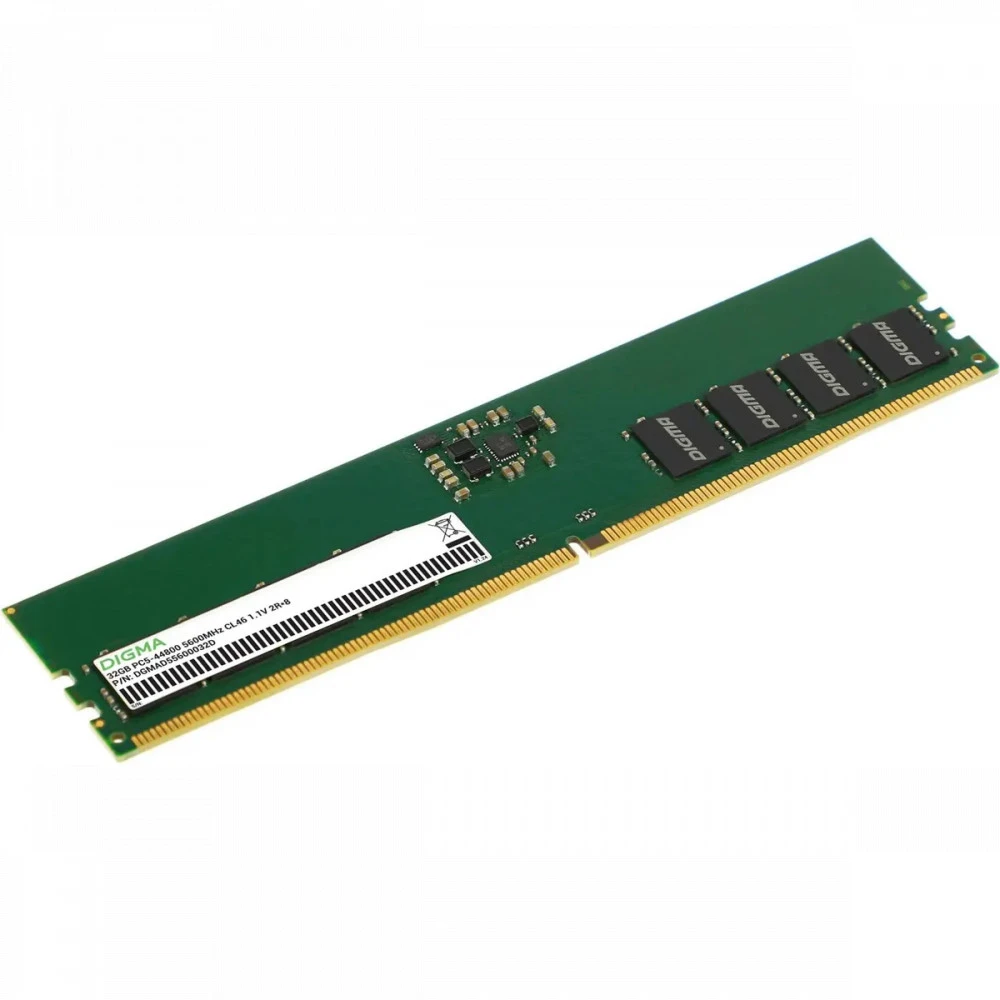 ОЗУ Digma DGMAD55600032D DIMM, DDR5, 32 Гб, 5600 МГц