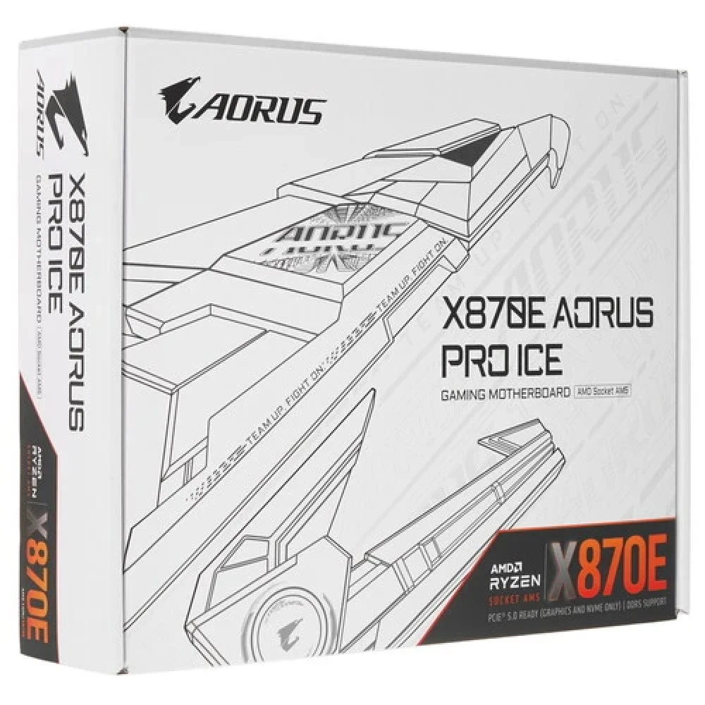 Материнская плата Gigabyte X870E AORUS PRO ICE ATX, AMD AM5