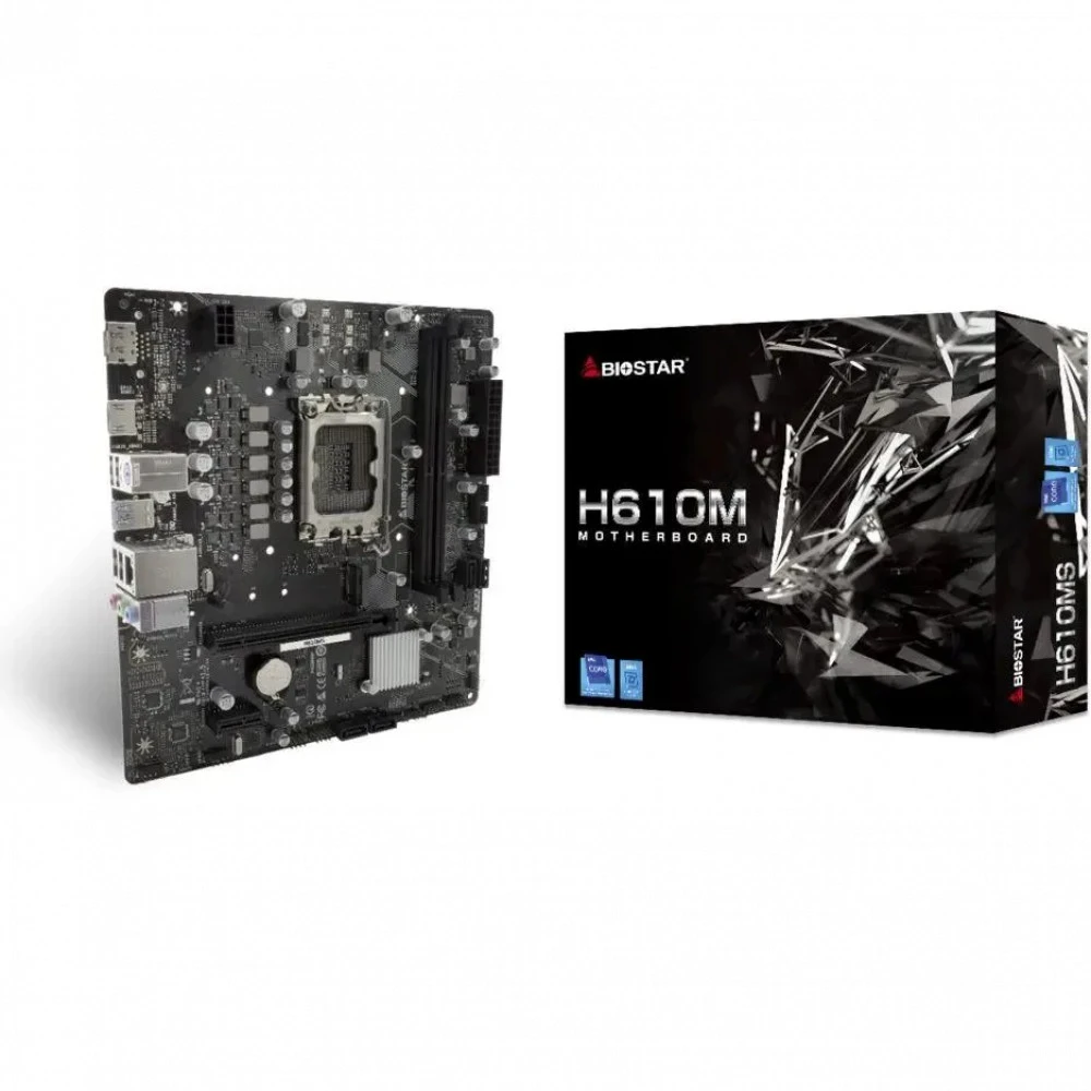 Материнская плата BIOSTAR H610MS Micro-ATX, LGA 1700