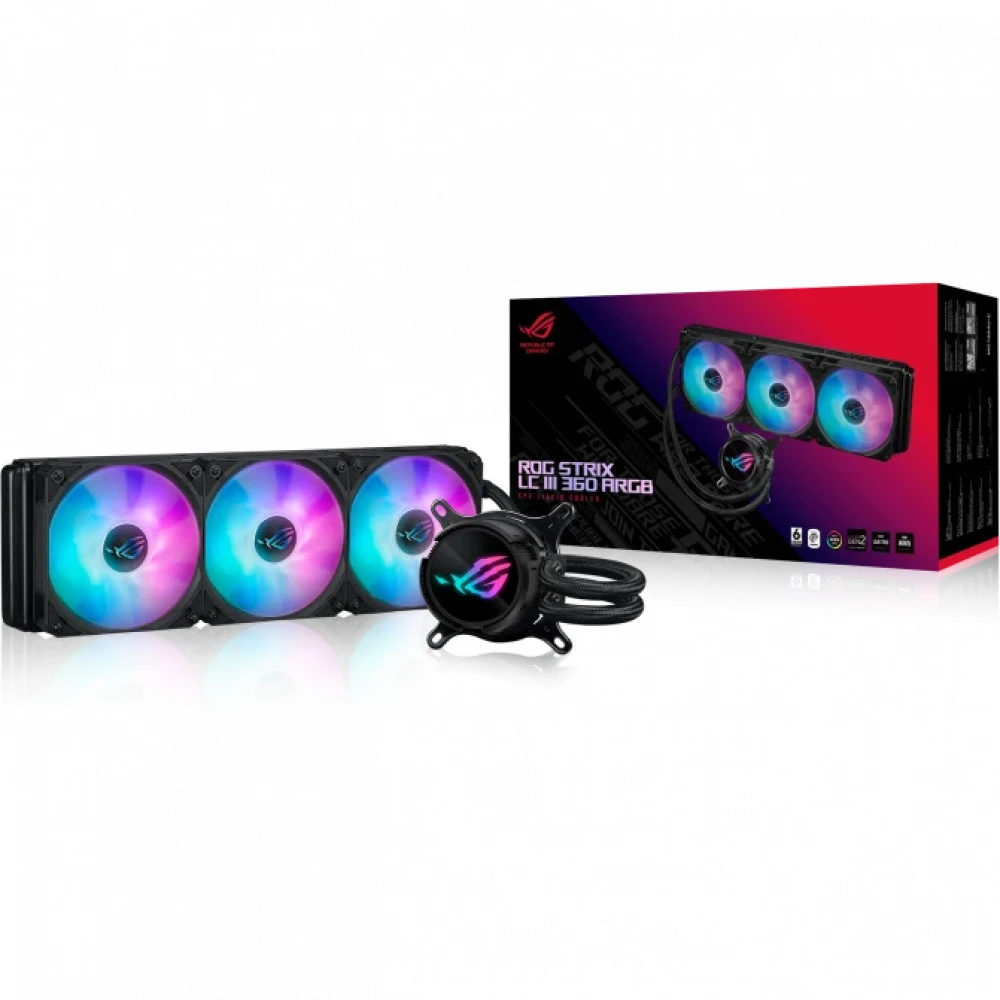 Система охлаждения Asus ROG STRIX LC III 360 ARGB 90RC00T1-M0UAY0 Для процессора