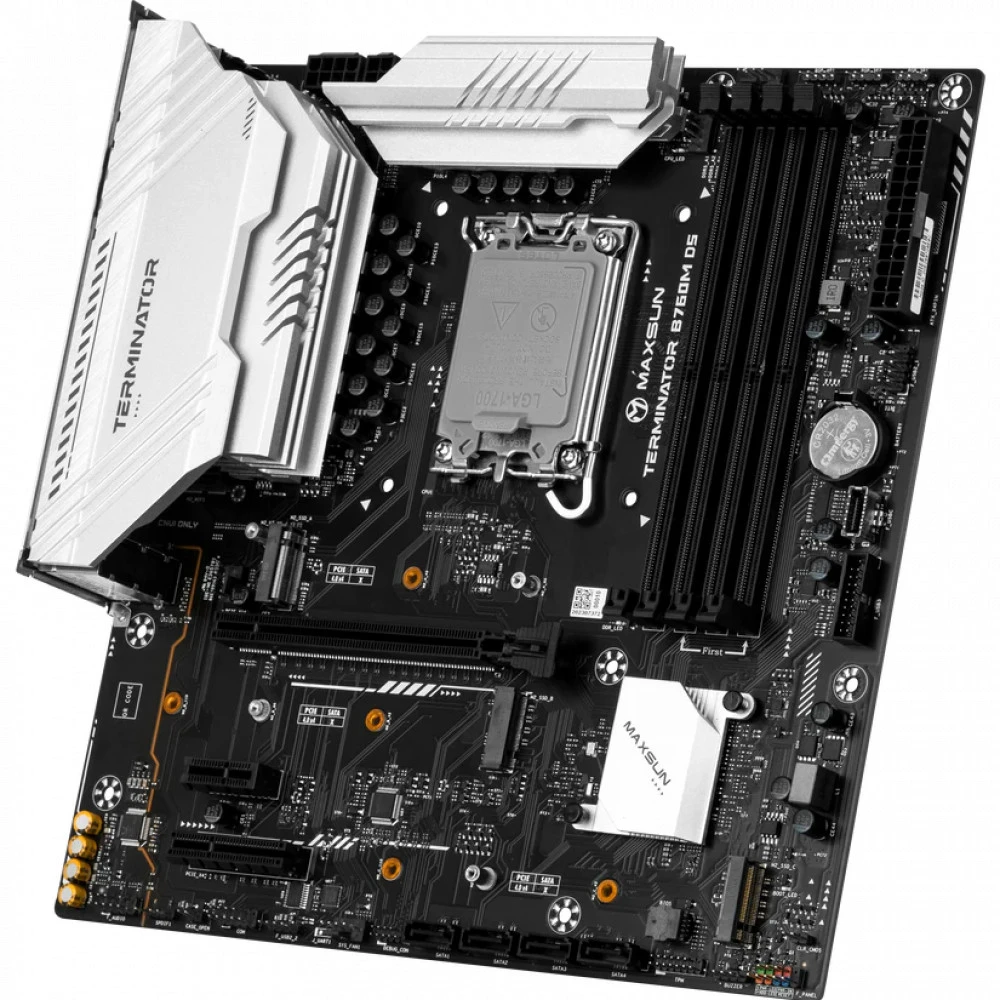Материнская плата Maxsun  Terminator B760M D5 6940709696354 Micro-ATX, LGA 1700