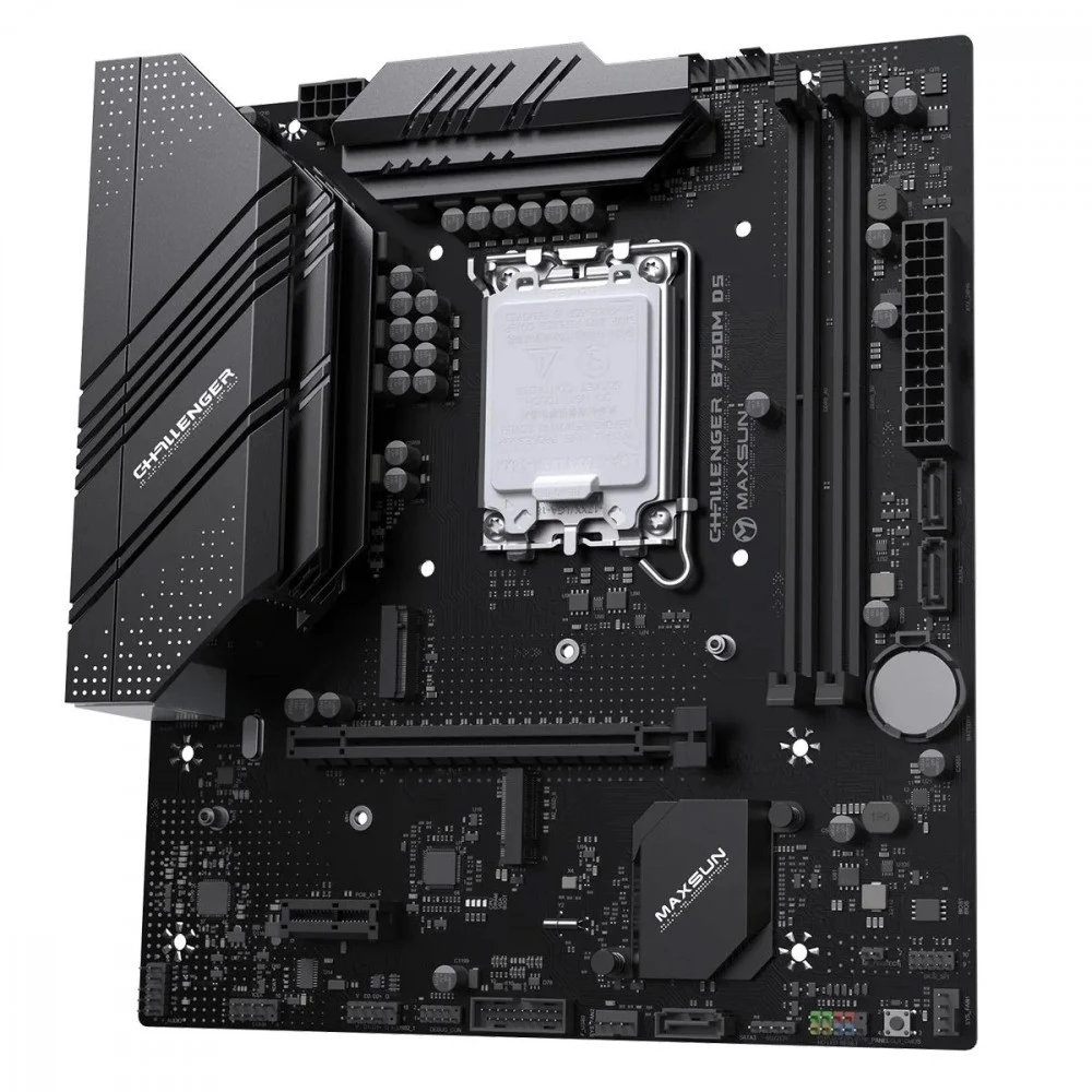 Материнская плата Maxsun  Challenger B760M D5 WIFI 6940709660386 Micro-ATX, LGA 1700
